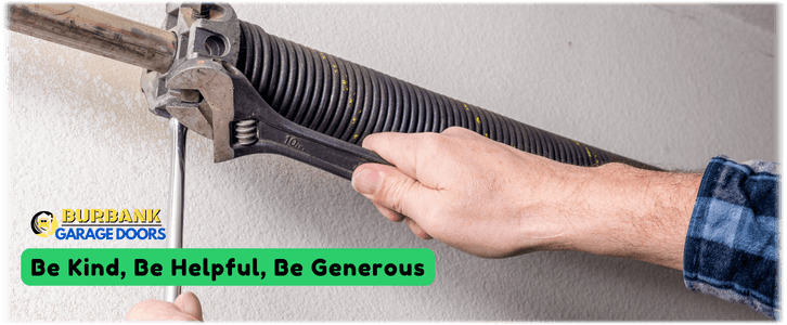 Broken Garage Door Spring Repair Burbank CA